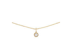 Grimaldi White Topaz Necklace  - 38-40-42cm - 585