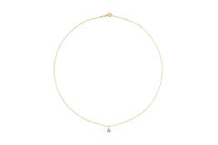 Grimaldi Blue Topaz Necklace  - 38-40-42cm - 585