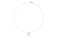 Jackie Cheers To Love Necklace - 40-42,5-45cm - 585