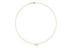 Jackie Connected Love Necklace - 40-42,5-45cm - 585