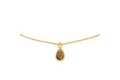Jackie Amstel Smoky Quartz Necklace - 40-42,5-45cm - 585