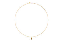 Jackie Amstel Smoky Quartz Necklace - 40-42,5-45cm - 585