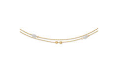 Constantia Pearl Necklace - 40-42,5-45cm - 585