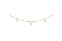 Twelve Apostels Topaz Necklace -40-42,5-45cm - 585