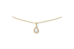 Amstel Pendant White Topaz -40-42,5-45cm - 585