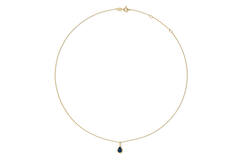 Amstel Pendant London Blue Topaz - 40-42,5-45cm - 585