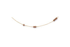 Baobab Pearl Necklace - 40-42,5-45cm - 585