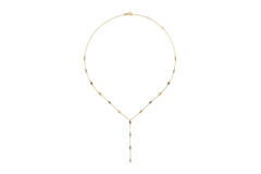 Savanna Gemstone Necklace - 40-42,5-45cm - 585