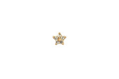 Star White Topaz Piercing - 3mm - 585