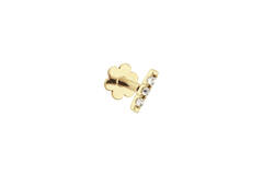Bar White Topaz Piercing - 5mm - 585