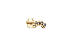 Curve Sapphire Piercing - 6mm - 585