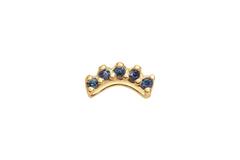 Curve Sapphire Piercing - 6mm - 585