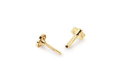 Vintage White Topaz Piercing  - 4mm - 585