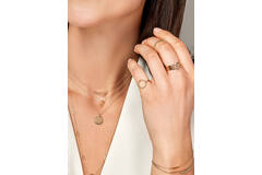 Circle Silhouette Ring - 10.6mm - 585