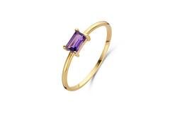 Medina Amathist Ring 3mm 585