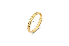 Petit Sablon Ring - 3mm - 585