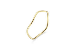 Wavy Ring - 2mm - 585
