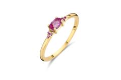 Vintage Pink Topaz Ring​ - 3mm - 585