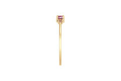 Vintage Pink Topaz Ring​ - 3mm - 585