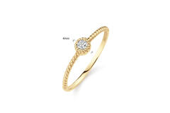 Grimaldi White Topaz Ring  - 585