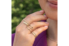 Jackie Canal Ring - 12mm - 585
