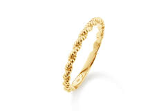 Jackie Cord Ring - 2mm - 585