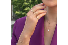 Jackie Cord Ring - 2mm - 585