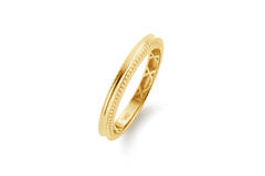 Zebra Ring - 4mm - 585