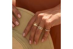 Lioness Engraving Ring - 3mm - 585
