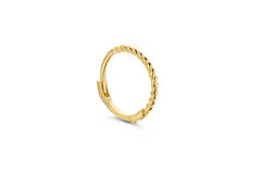 Twist Single Hoop - 10mm - 585