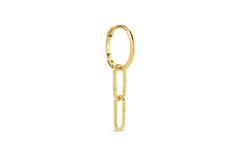 Link Single Earring - 23mm - 585