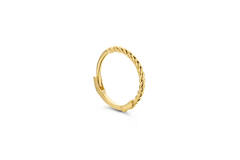 Twist Single Hoop - 6mm  - 585