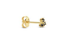 Mini Single Miró Onix Stud - 3,7mm - 585