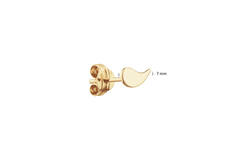 Carnavale Single Stud - 7mm - 585
