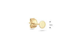 Disc Single Stud  - 4mm - 585