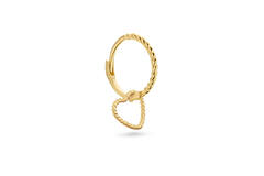 Amour Single Hoop  - 17mm - 585