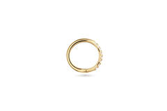 Rivièra Topaz Piercing Single Hoop  - 10mm - 585