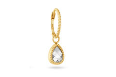 Amstel White Topaz Single Hoop - 22m - 585