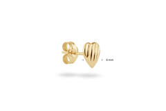 Mandela Single Stud - 6mm - 585