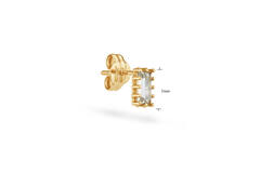 Lodge Single Earstud - 7mm - 585