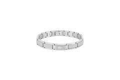  Gliederarmbänder - Stahl - 19cm