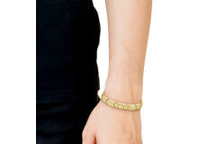  Gliederarmbänder - Stahl - 19cm