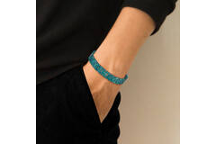  Bracelets à maillons - Acier - 19cm