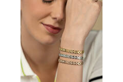  Schakelarmband - Staal - 