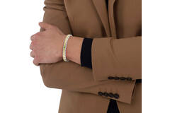  Schakelarmband - Staal - 19cm