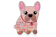 Oorknopjes Set - Hondje - 35st