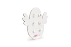 Schroefoorknopjes - Parel - 5mm 3st
