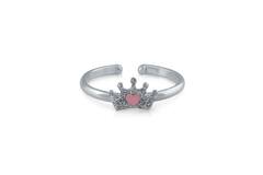 Ring Glitter Kroon - 925 - Rd