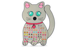 Oorknopjes Set - Poes - 36st