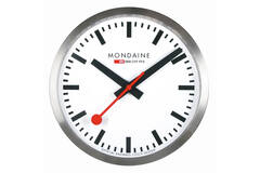  Klokken - Wall clocks - 40cm - Silver